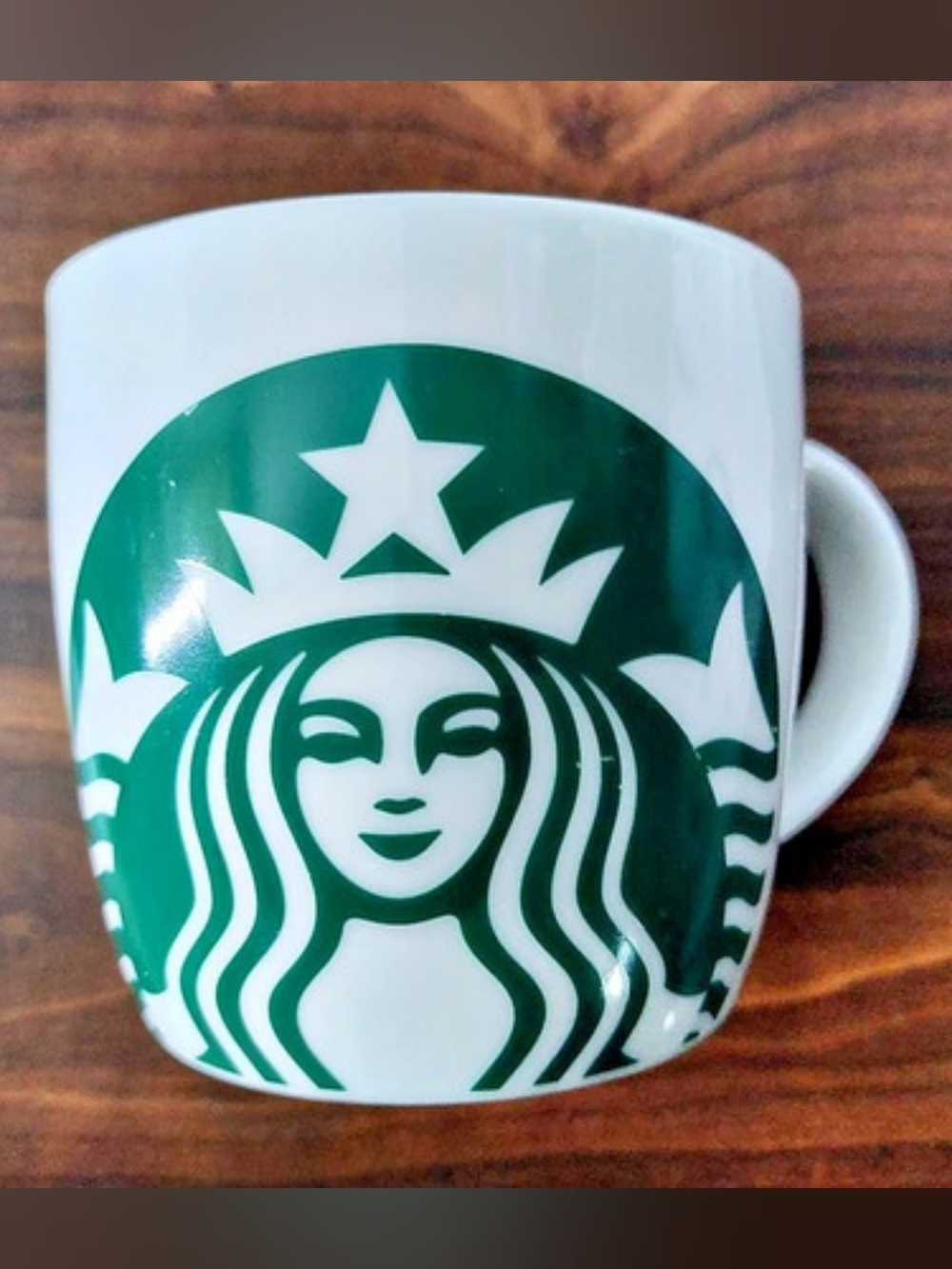 Starbucks Classic Green Siren Logo Ceramic Mug 14 oz Coffee Mug